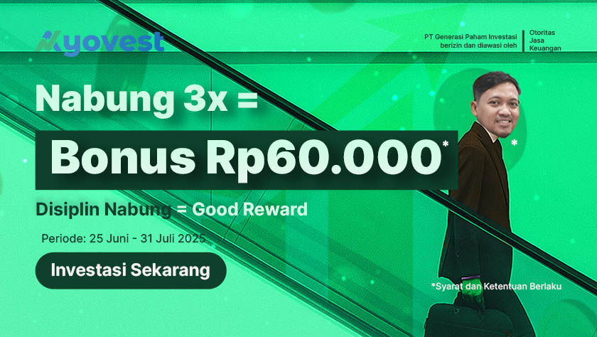 Bonus 60 RIBU Buat Kamu yang Rajin Investasi Pakai SIP!