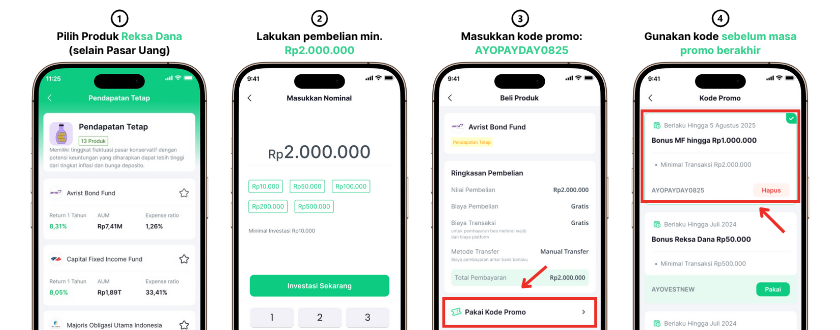 langkah ambil promo payday