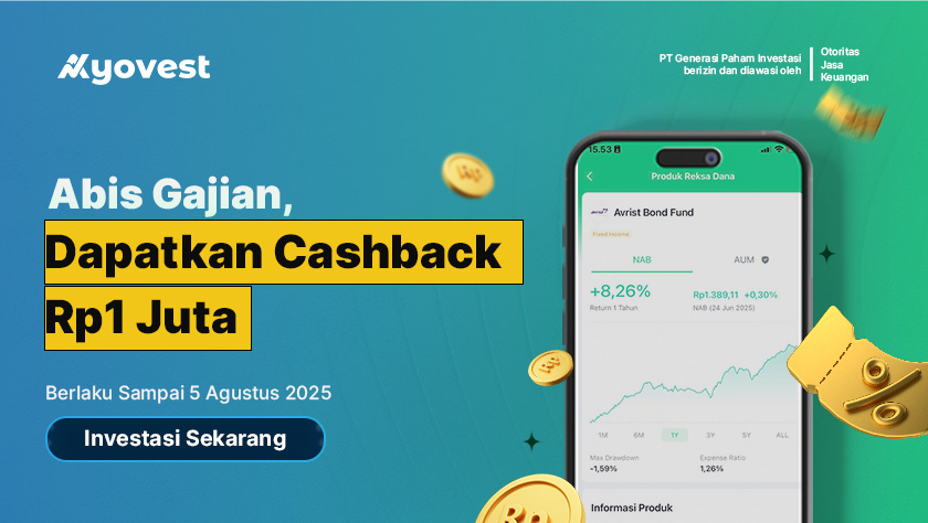 Promo Payday Agustus Makin Maksimal: Bonus Investasi Hingga Rp1 JUTA di Ayovest!