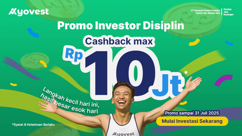 Promo Spesial untuk Investor Regular Ayovest: Bonus Investasi hingga Rp10 JUTA!