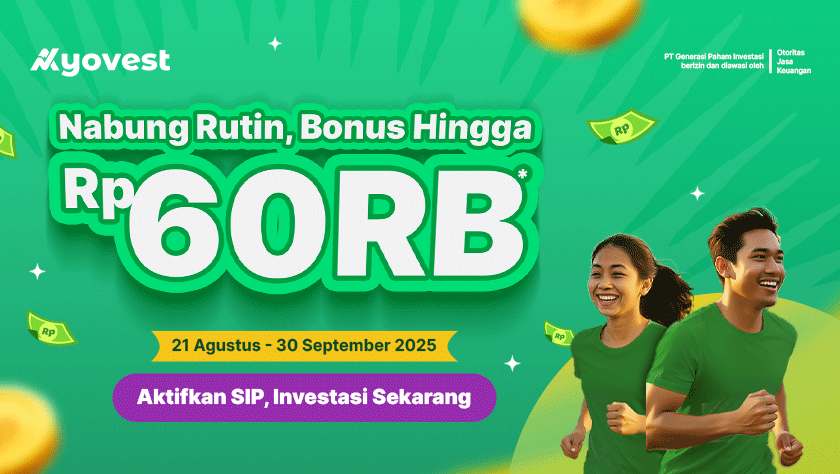 Promo SIP Merdeka 2025: Mulai Investasi Rutin, Dapat Bonus Hingga Rp60.000!