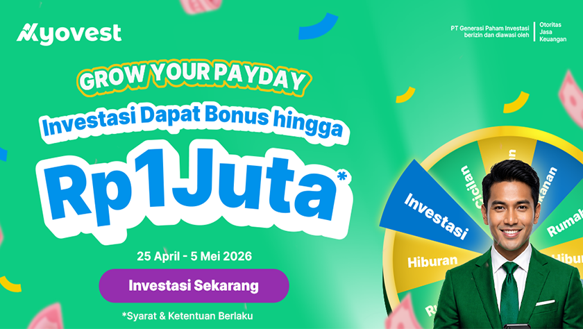 Investasikan Gajimu Lebih Cerdas dengan Promo Reksa Dana Payday