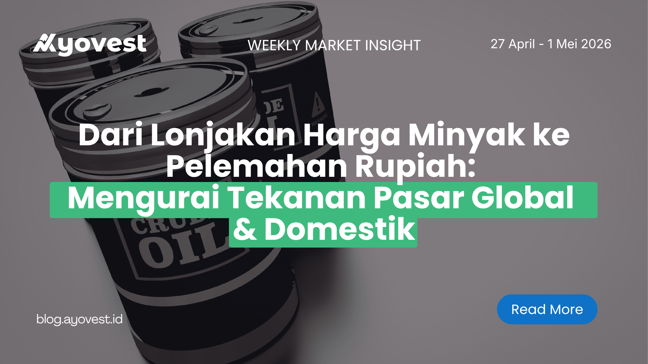 Dari Lonjakan Harga Minyak ke Pelemahan Rupiah: Mengurai Tekanan Pasar Global & Domestik